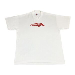 Vintage 80s Phoenix Company T-Shirt XL White Bird Single Stitch